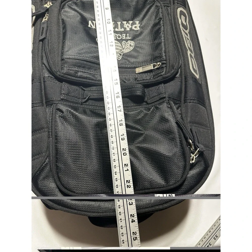Patron Tequila OGIO Layover Luggage Rolling Suitcase Carry-On Alcohol Rare READ